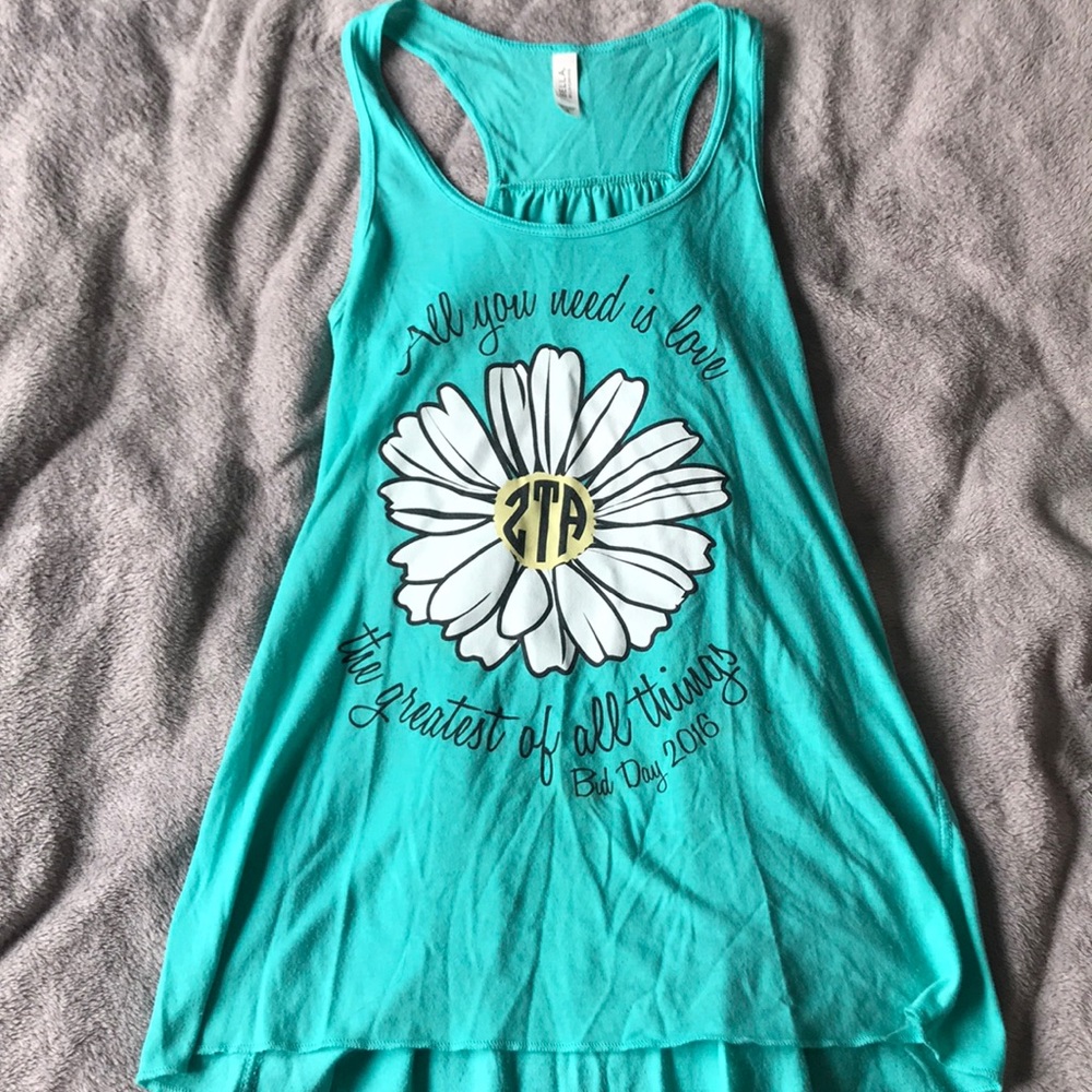 Zeta bid day tank